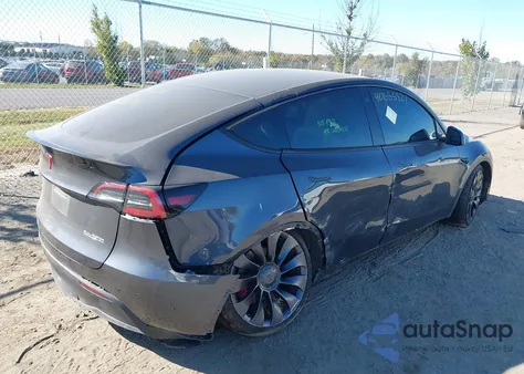2022 Tesla Model Y Performance Dual Motor All-Wheel Drive from USA, damaged, VIN 7SAYGDEF7NF397558